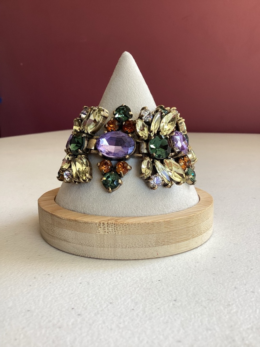 J. Crew Multicolor Gemstone Bracelet